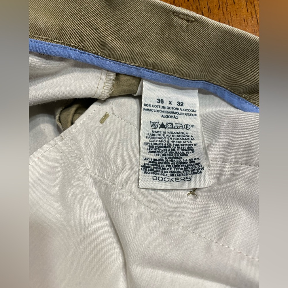 Doctors khaki pants. Size 36×32. One straight fit one classic fit. - Picture 3 of 6